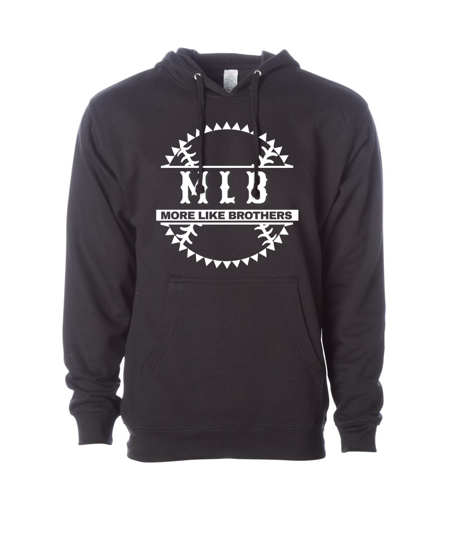More Like Brothers Apparel - Logo - Black Hoodie
