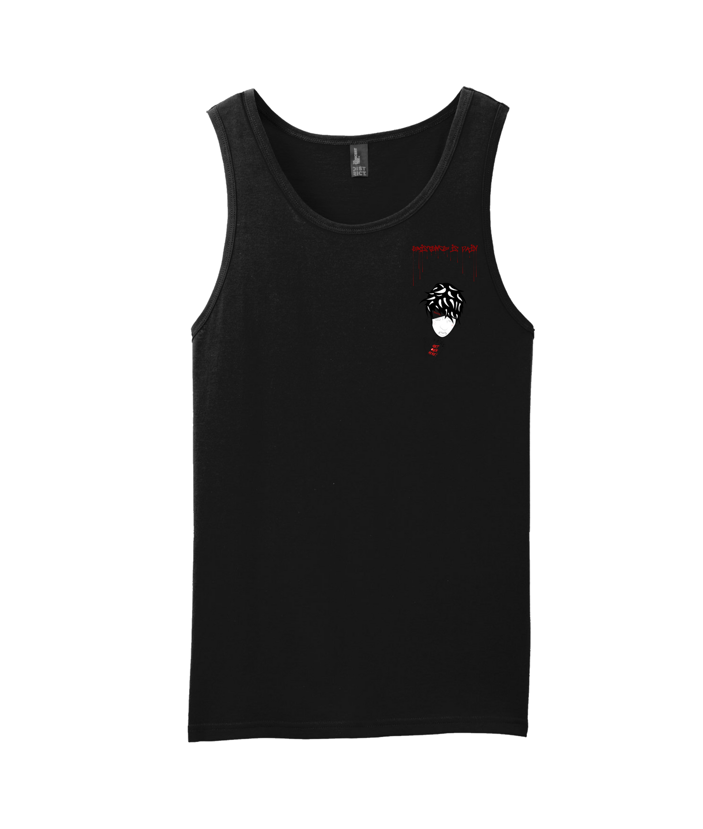 Man Made Disaster Threads - Resurrection - Black Tank Top
