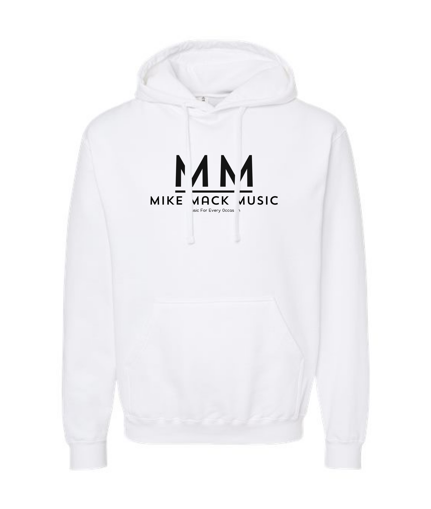 Mike Mack Music - Logo - White Hoodie
