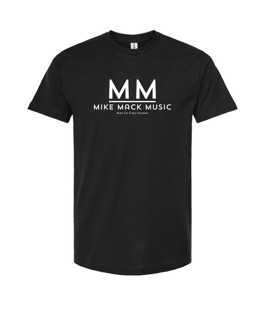 Mike Mack Music - Logo - Black T-Shirt
