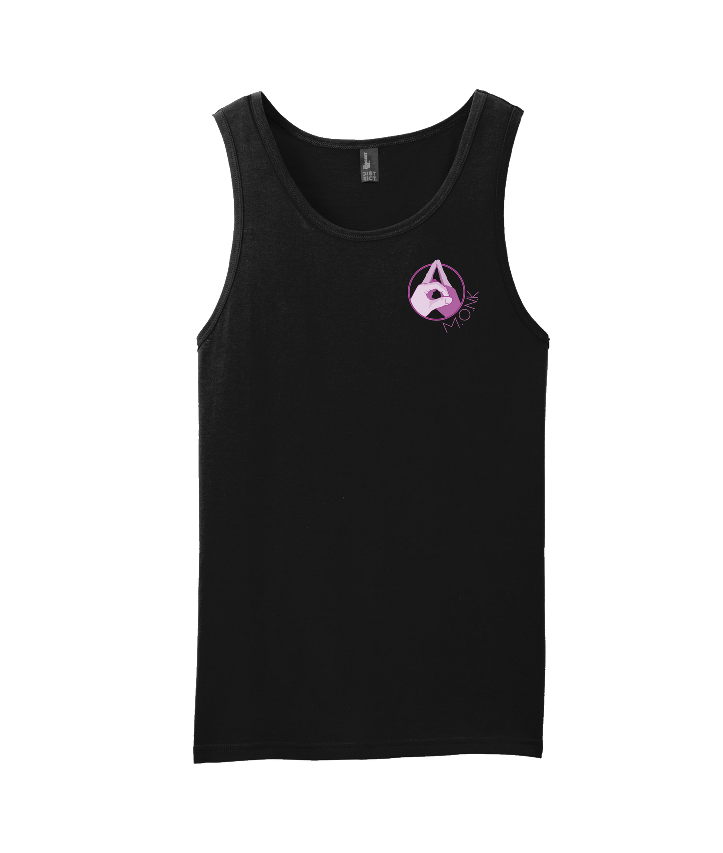 Monk Melville - M.O.N.K - Black Tank Top