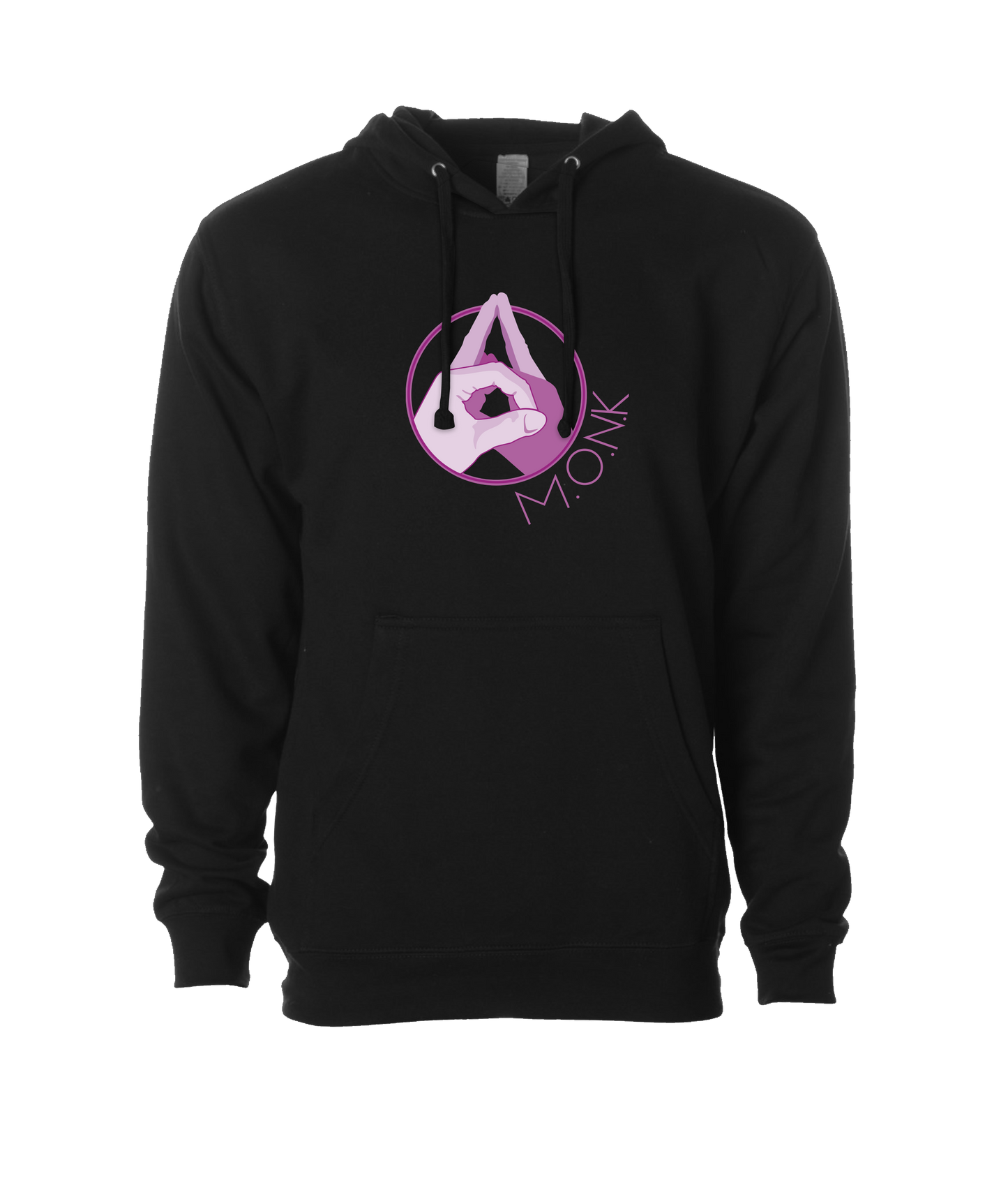 Monk Melville - M.O.N.K - Black Hoodie