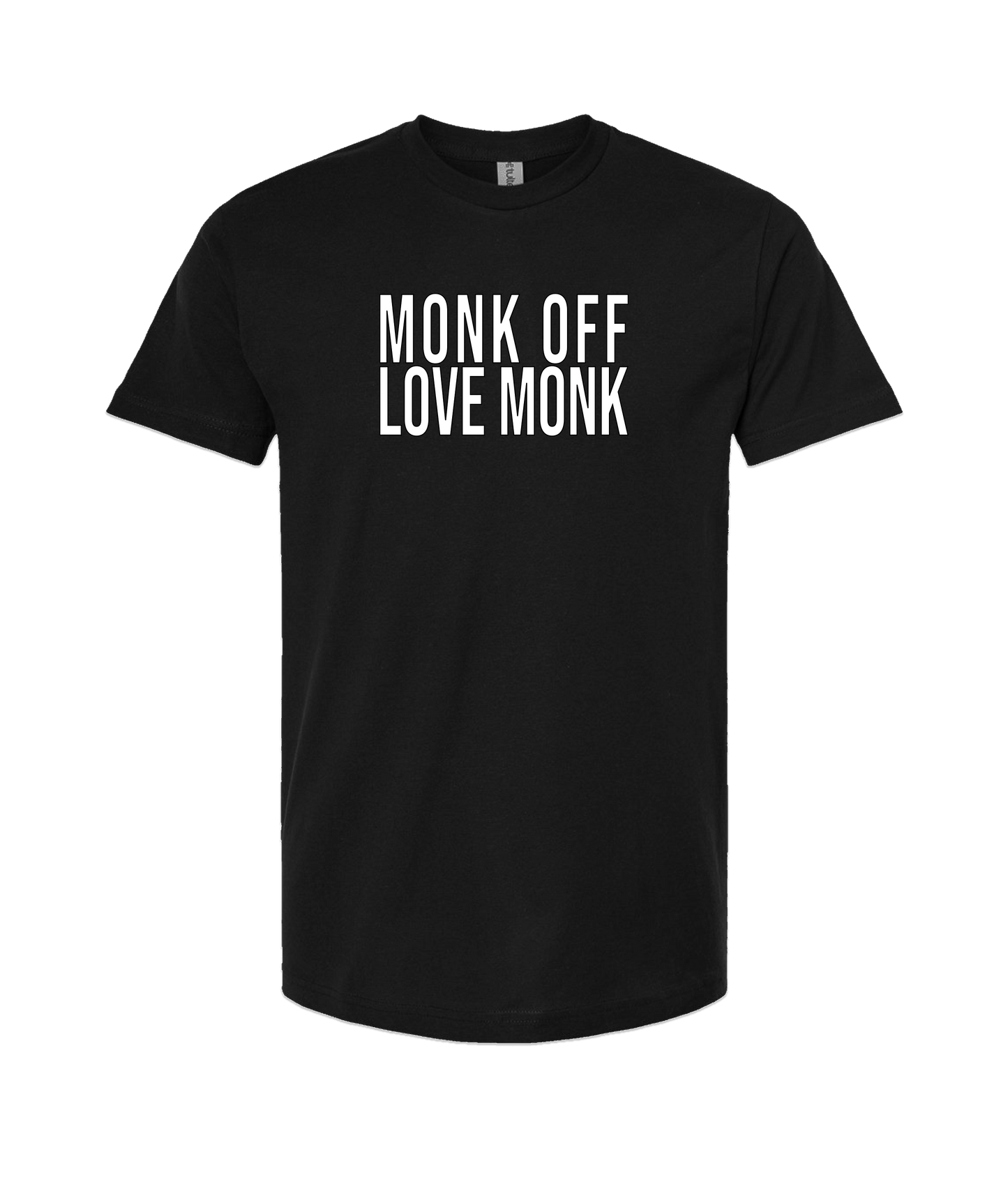 Monk Melville - Monk Off Love Monk - Black T-Shirt