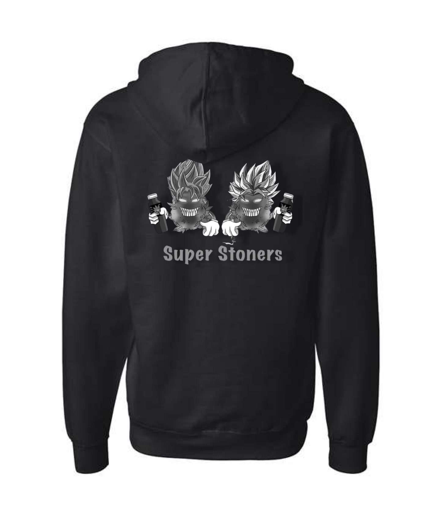 Moving Around - Culture - Black Zip Up Hoodie