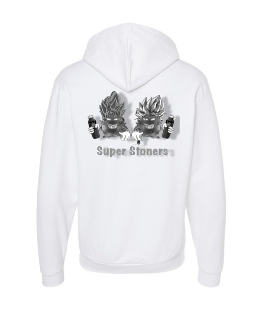 Moving Around - Culture - White Zip Up Hoodie