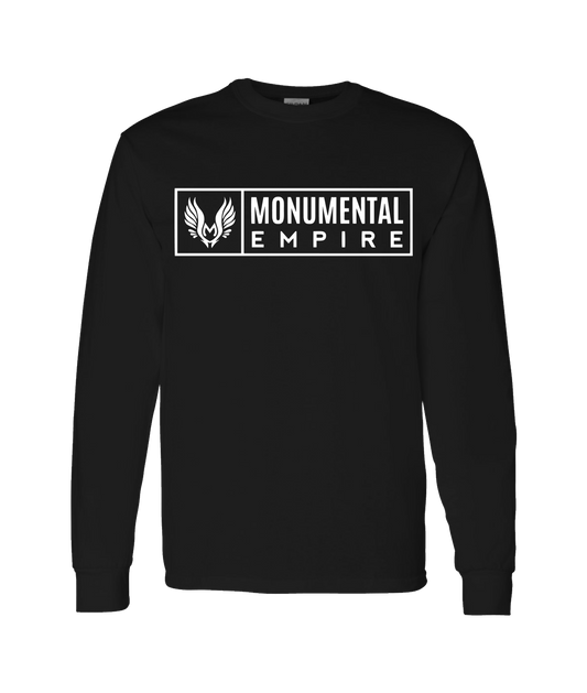 Monumental Empire - BOX LOGO - Black Long Sleeve T