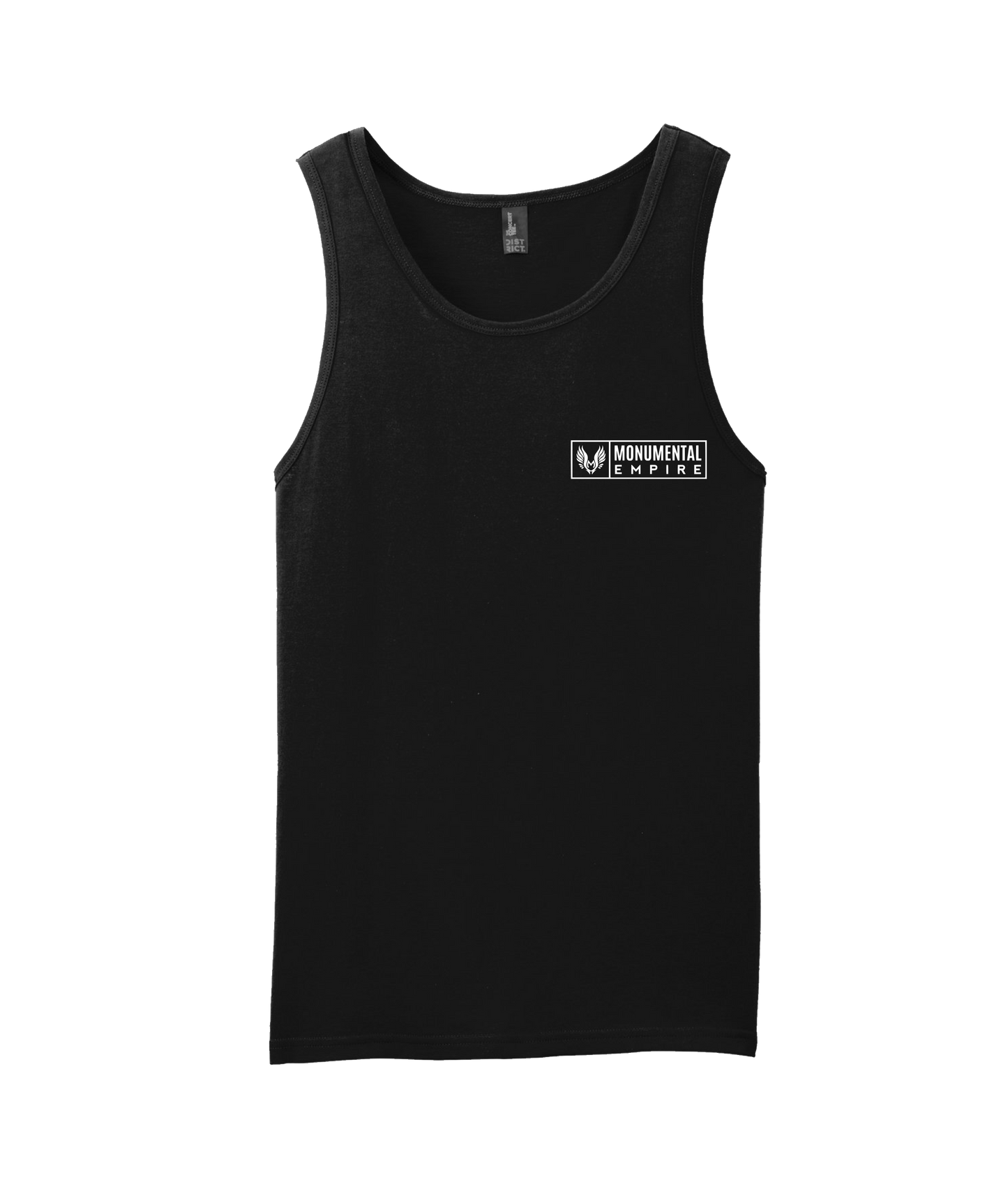 V-MOETOP - BOX LOGO - Black Tank Top