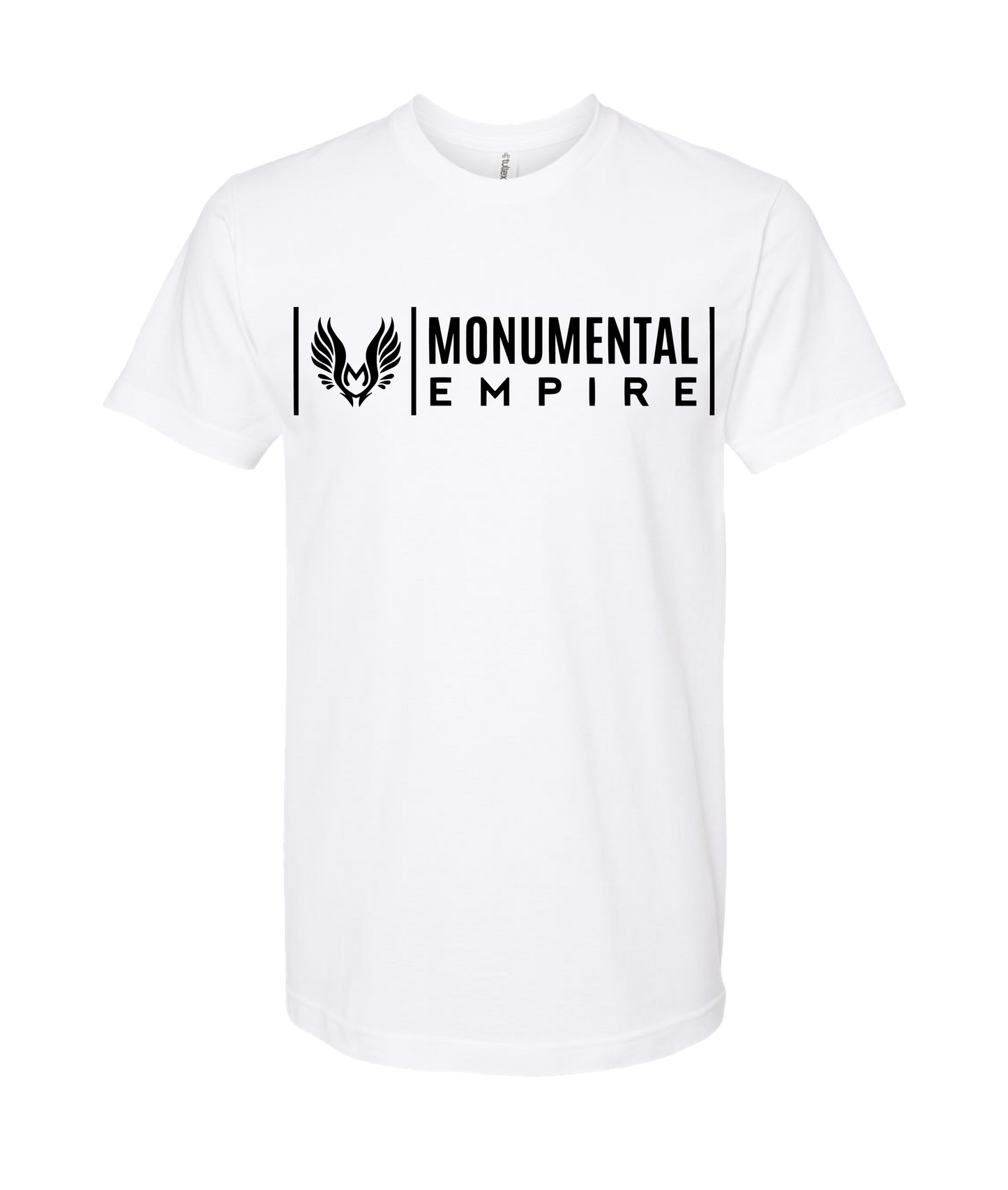 Monumental Empire - BOX LOGO - White T Shirt