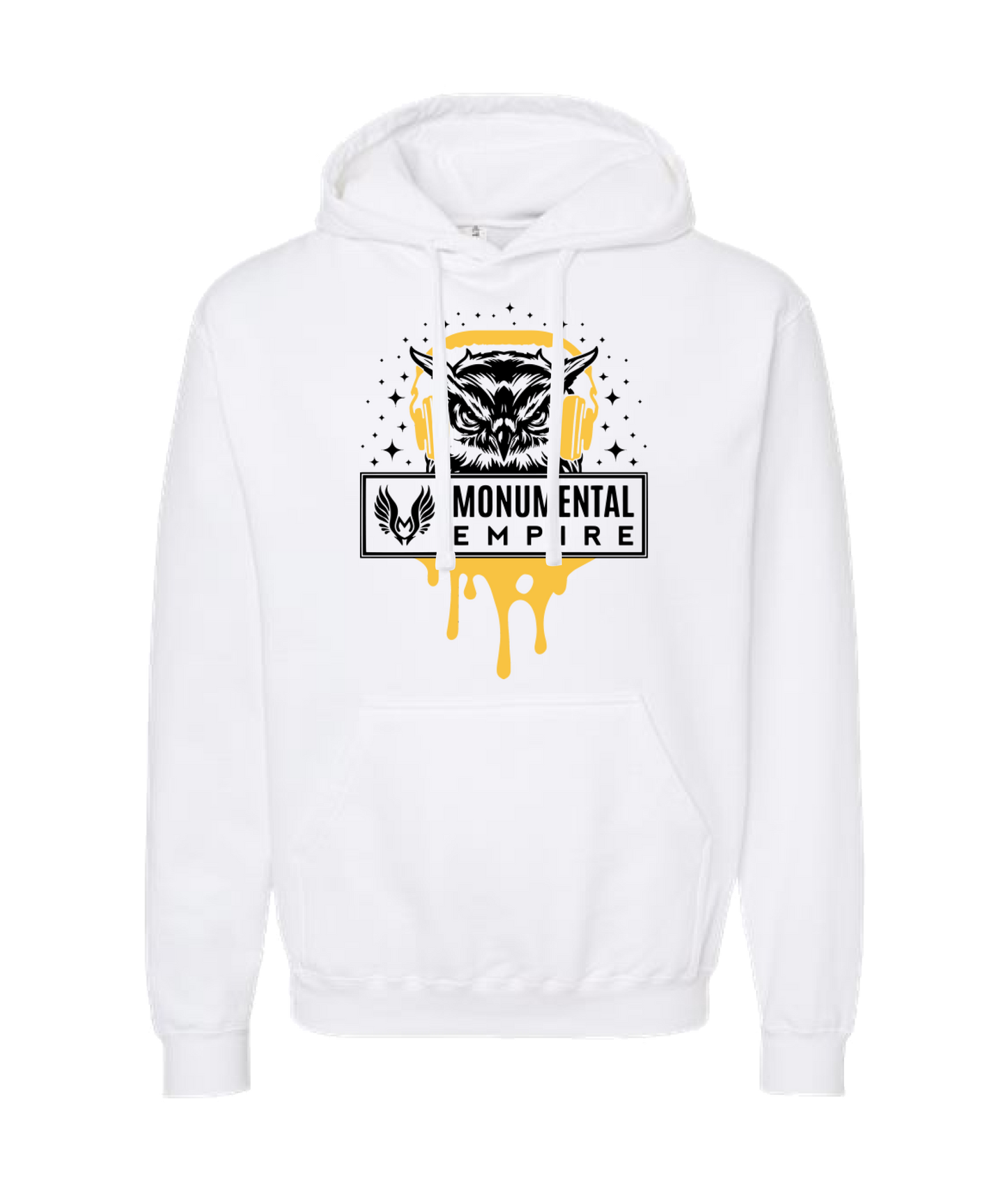 V-MOETOP - BIRD LOGO - White Hoodie