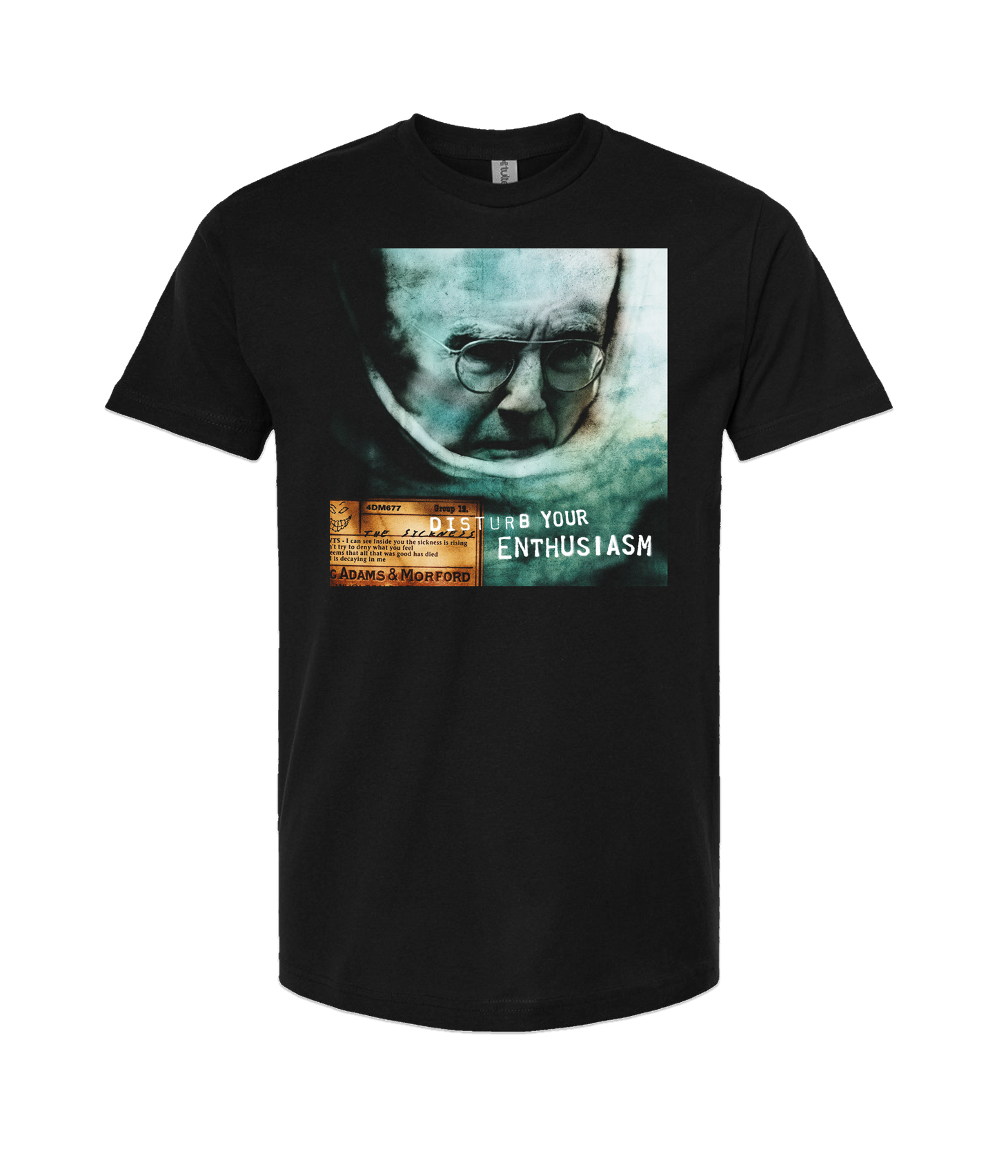 V-MOMOTOP - DYE - Black T-Shirt