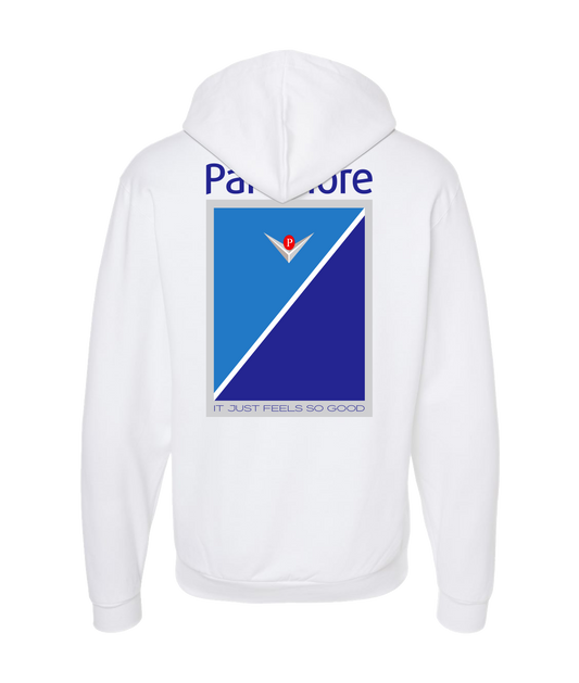 V-MOMOTOP - PARLIMORE - White Zip Up Hoodie