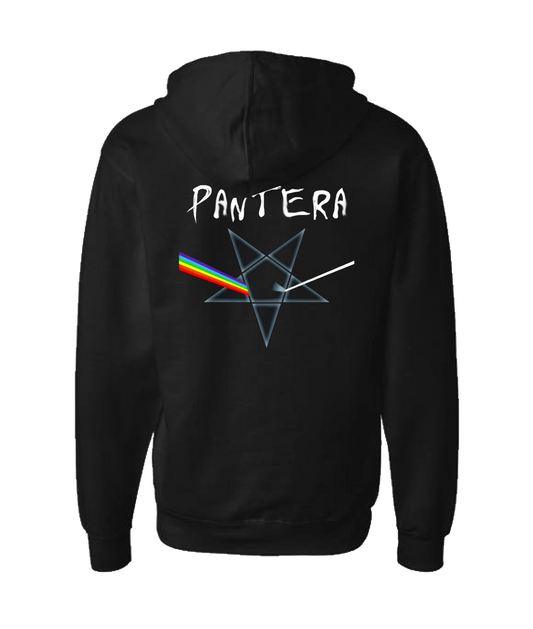 V-MOMOTOP - PINK-PANTERA - Black Zip Up Hoodie