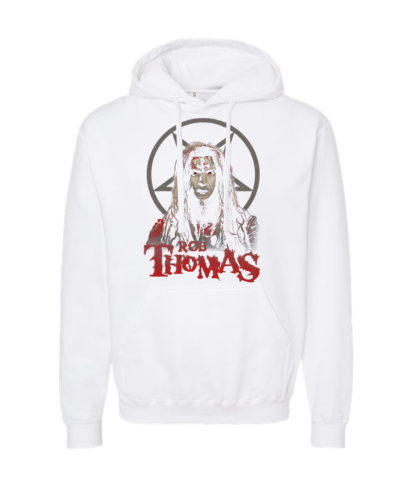 V-MOMOTOP - ROB-THOMBIE - White Hoodie
