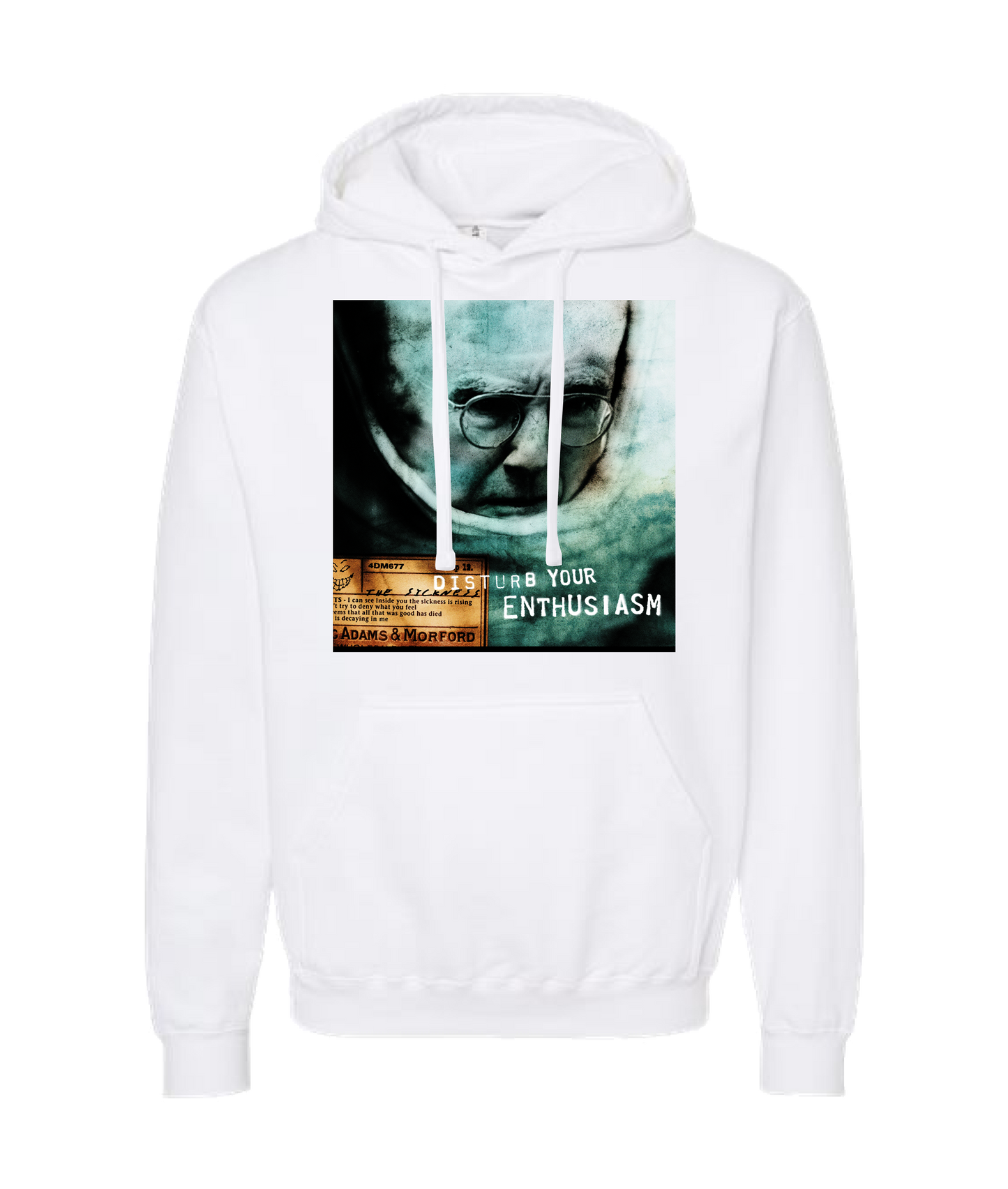 V-MOMOTOP - DYE - White Hoodie