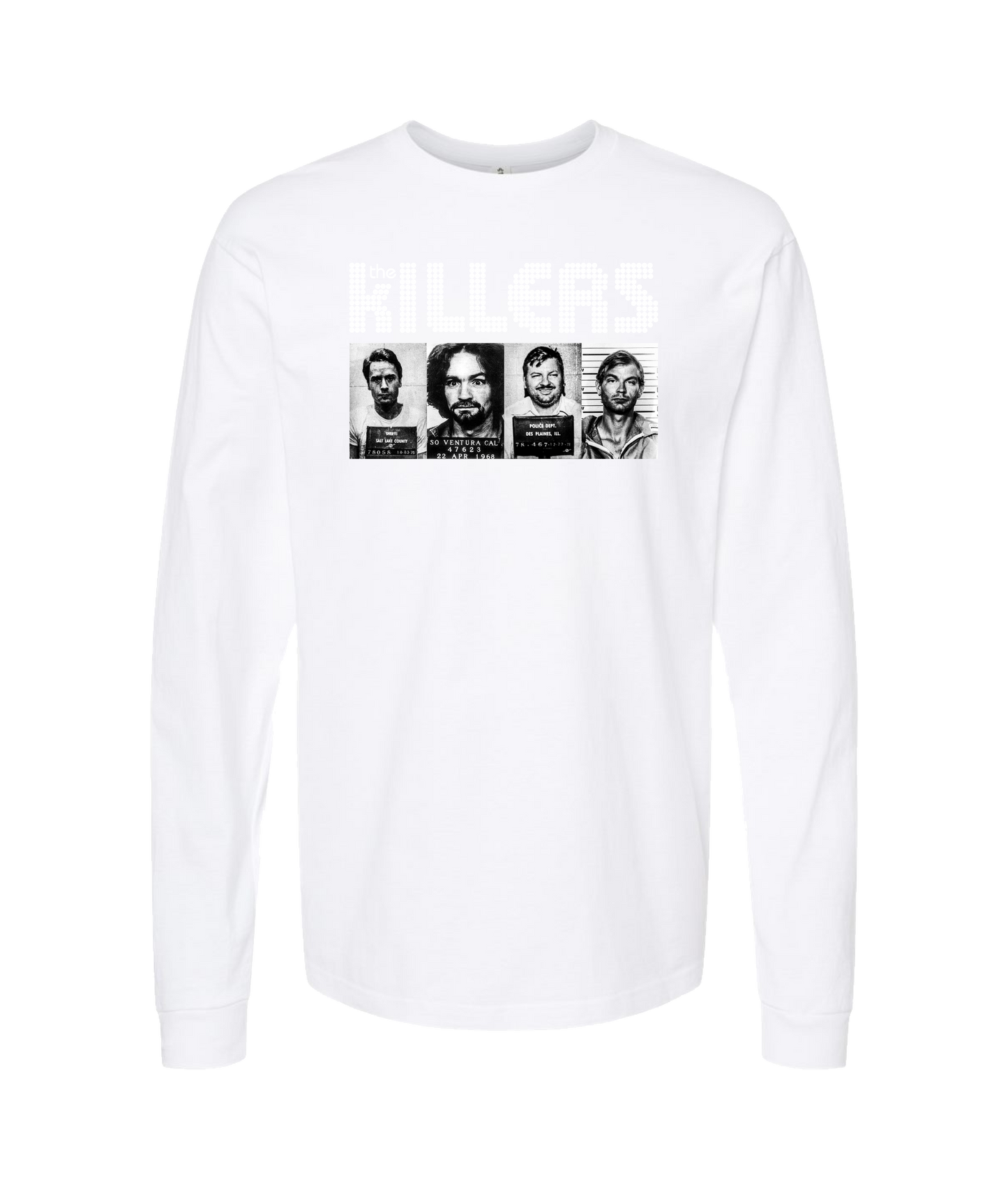Modern Morons - THE-SERIAL-KILLERS - White Long Sleeve T