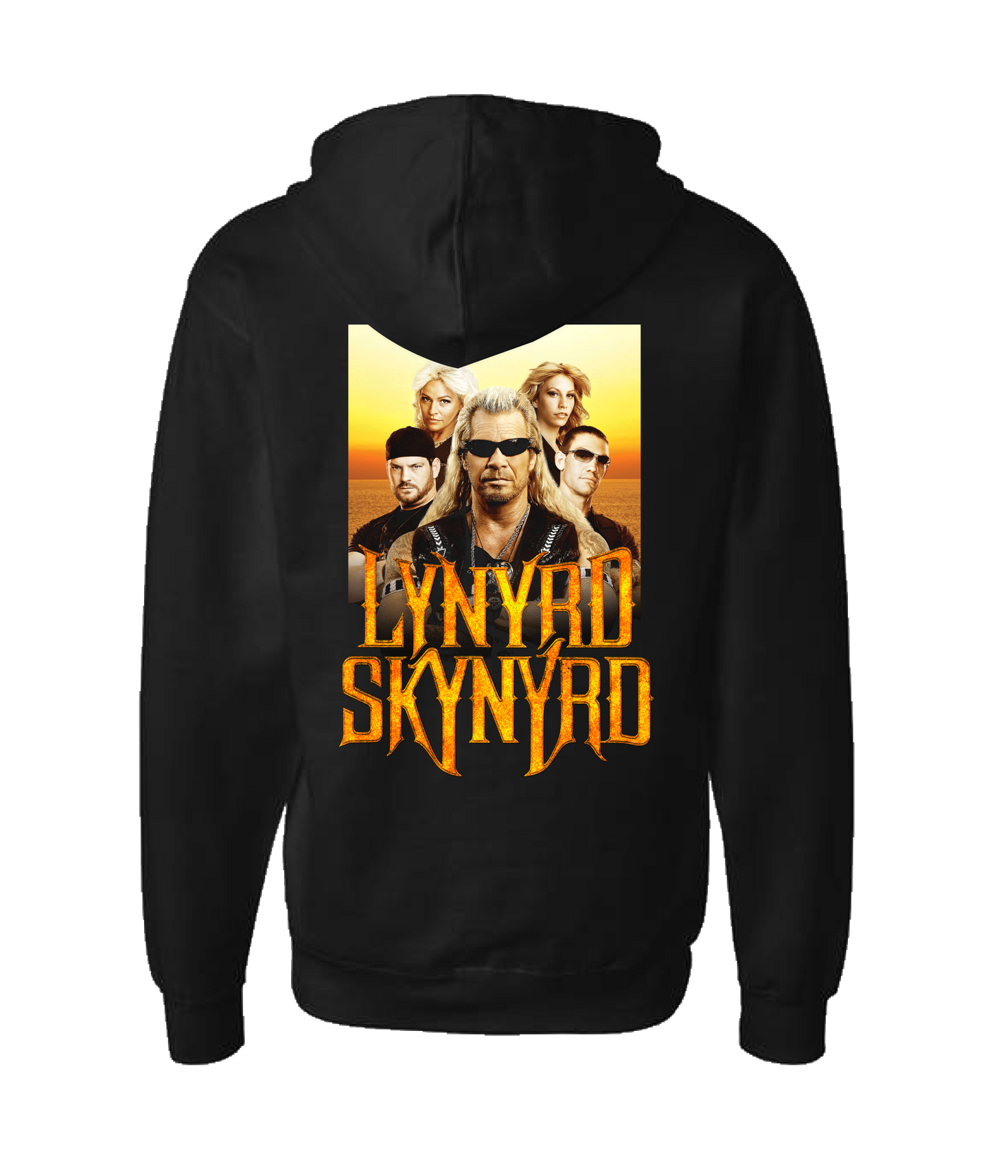 V-MOMOTOP - LYNARD-THE-BOUNTY-HUNTER - Black Zip Up Hoodie