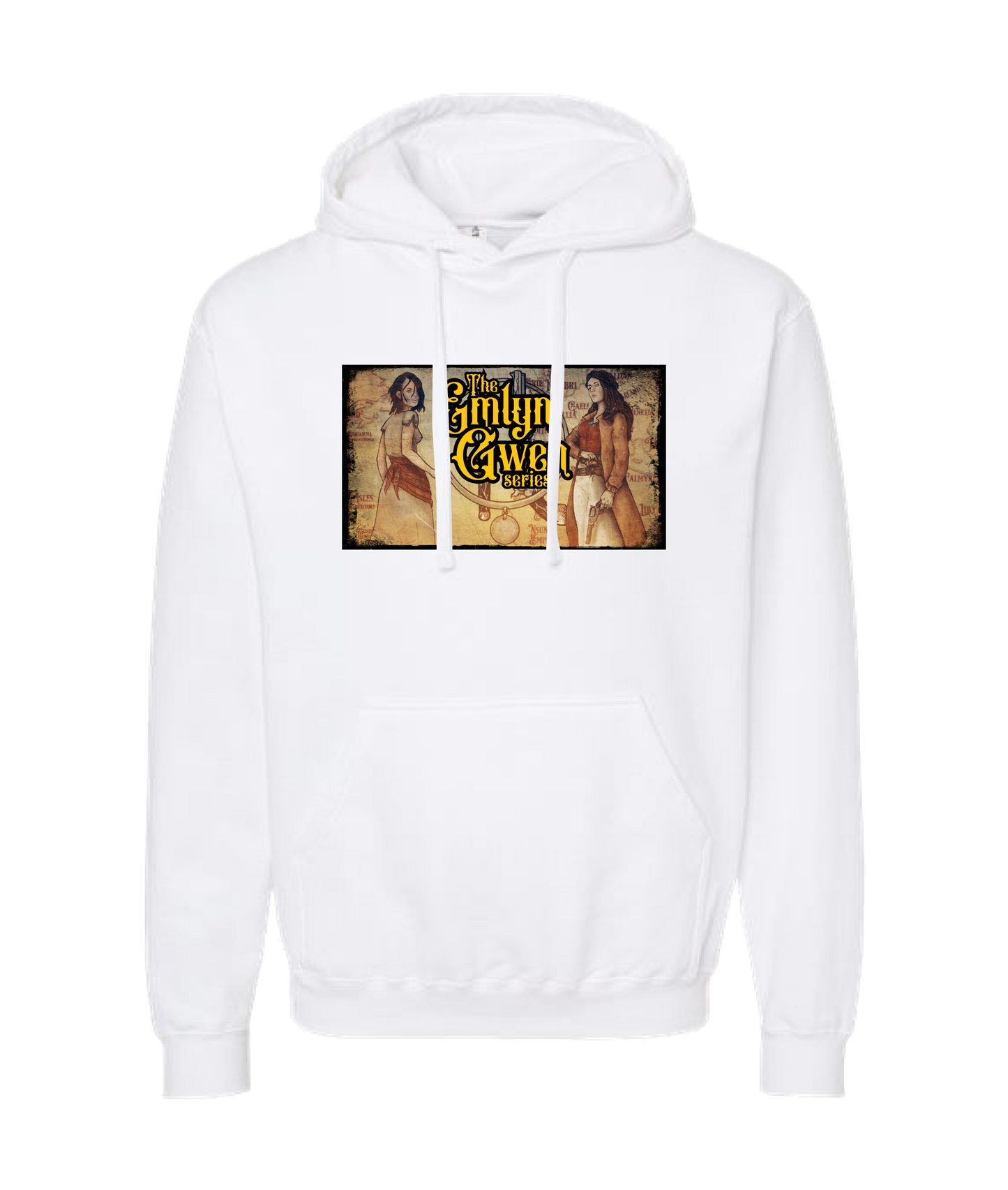 Wyrd Road - The Emlyn Gwen Series - White Hoodie