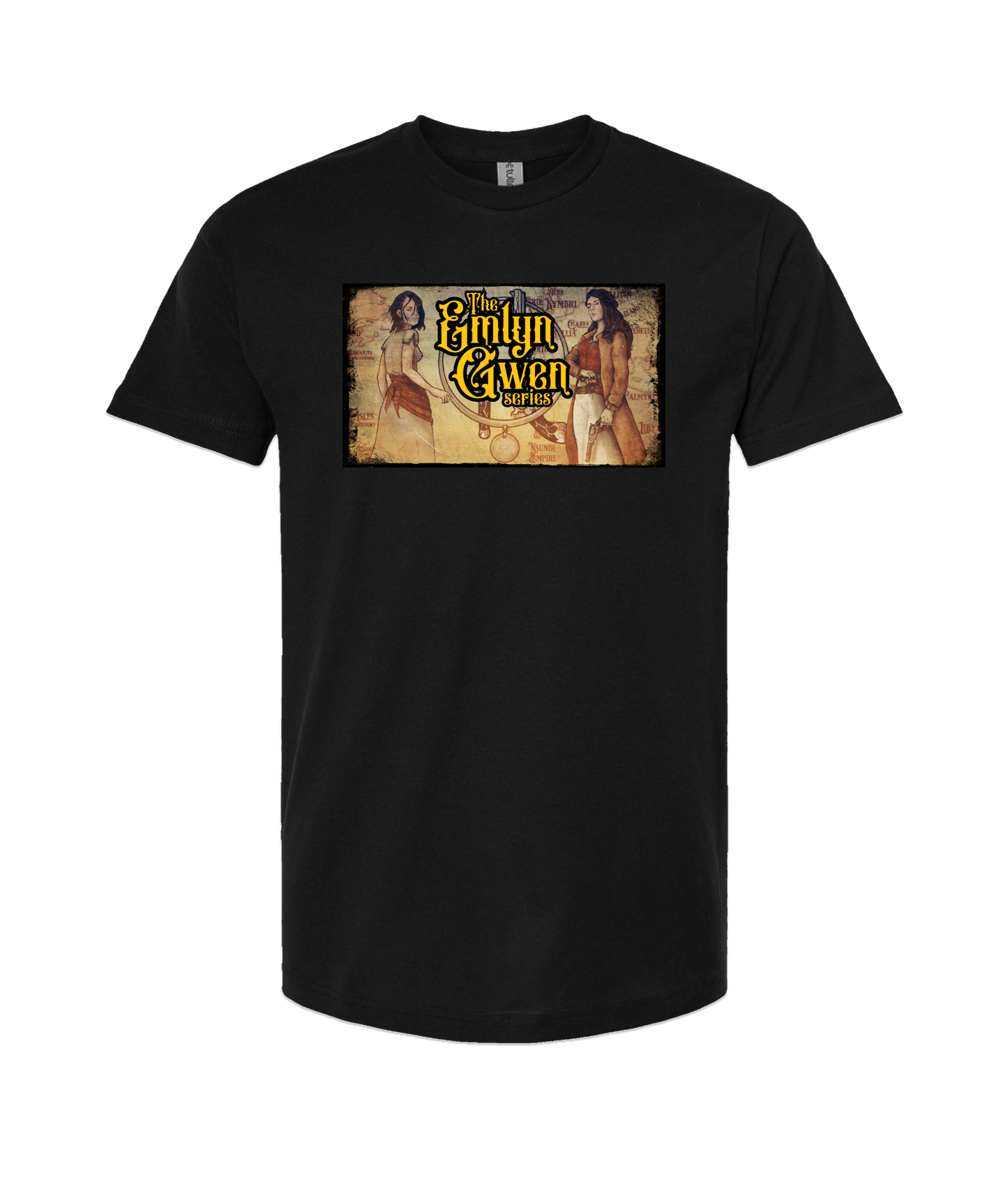 Wyrd Road - The Emlyn Gwen Series - Black T Shirt