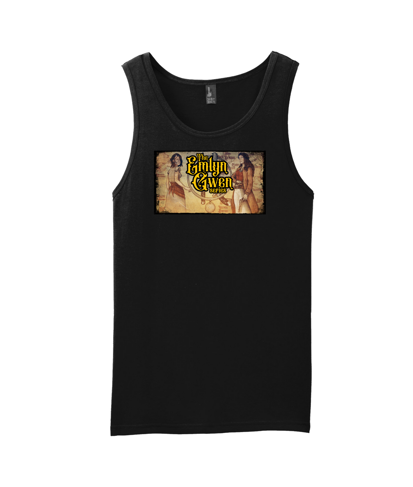 Wyrd Road - The Emlyn Gwen Series - Black Tank Top