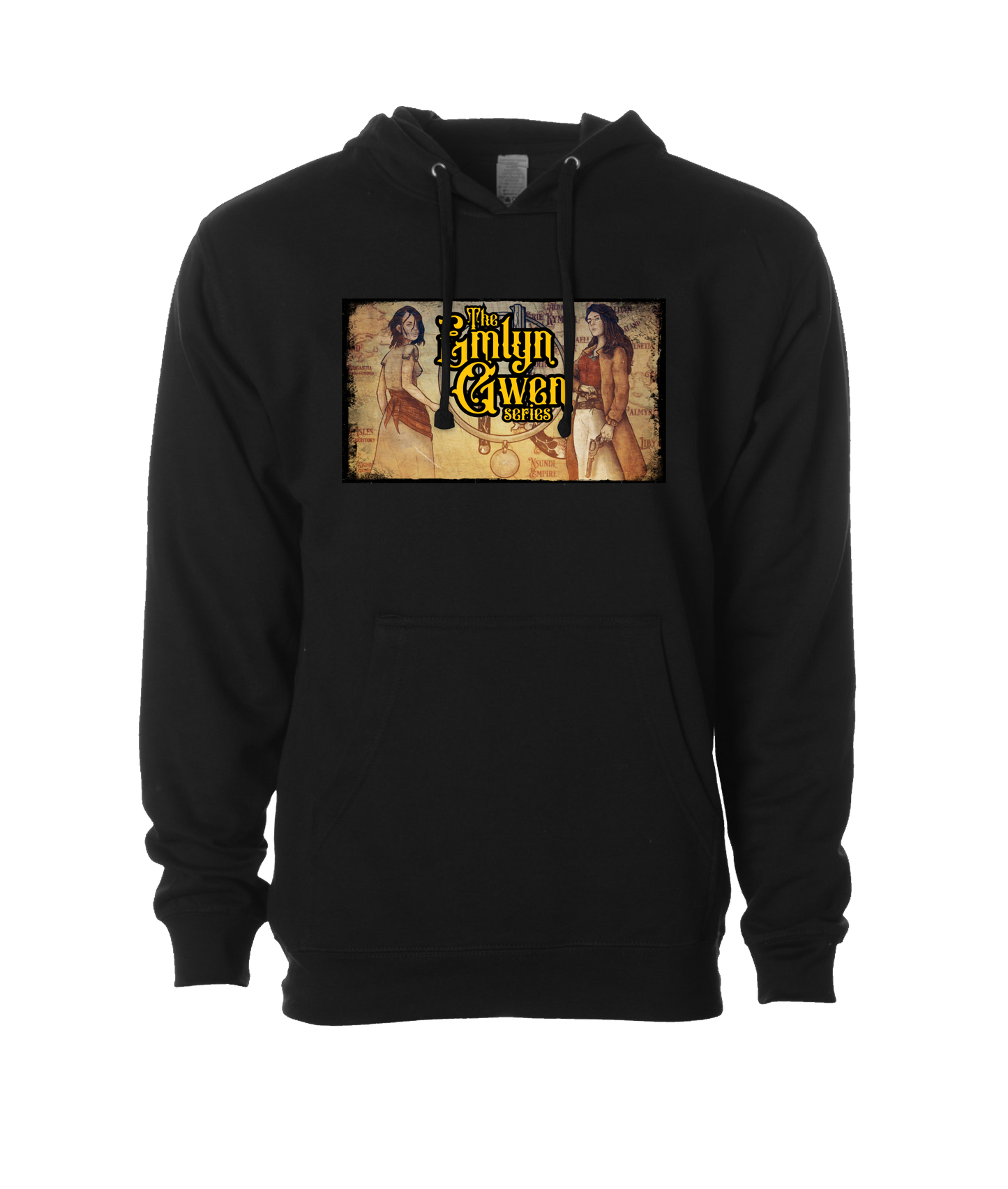 Wyrd Road - The Emlyn Gwen Series - Black Hoodie