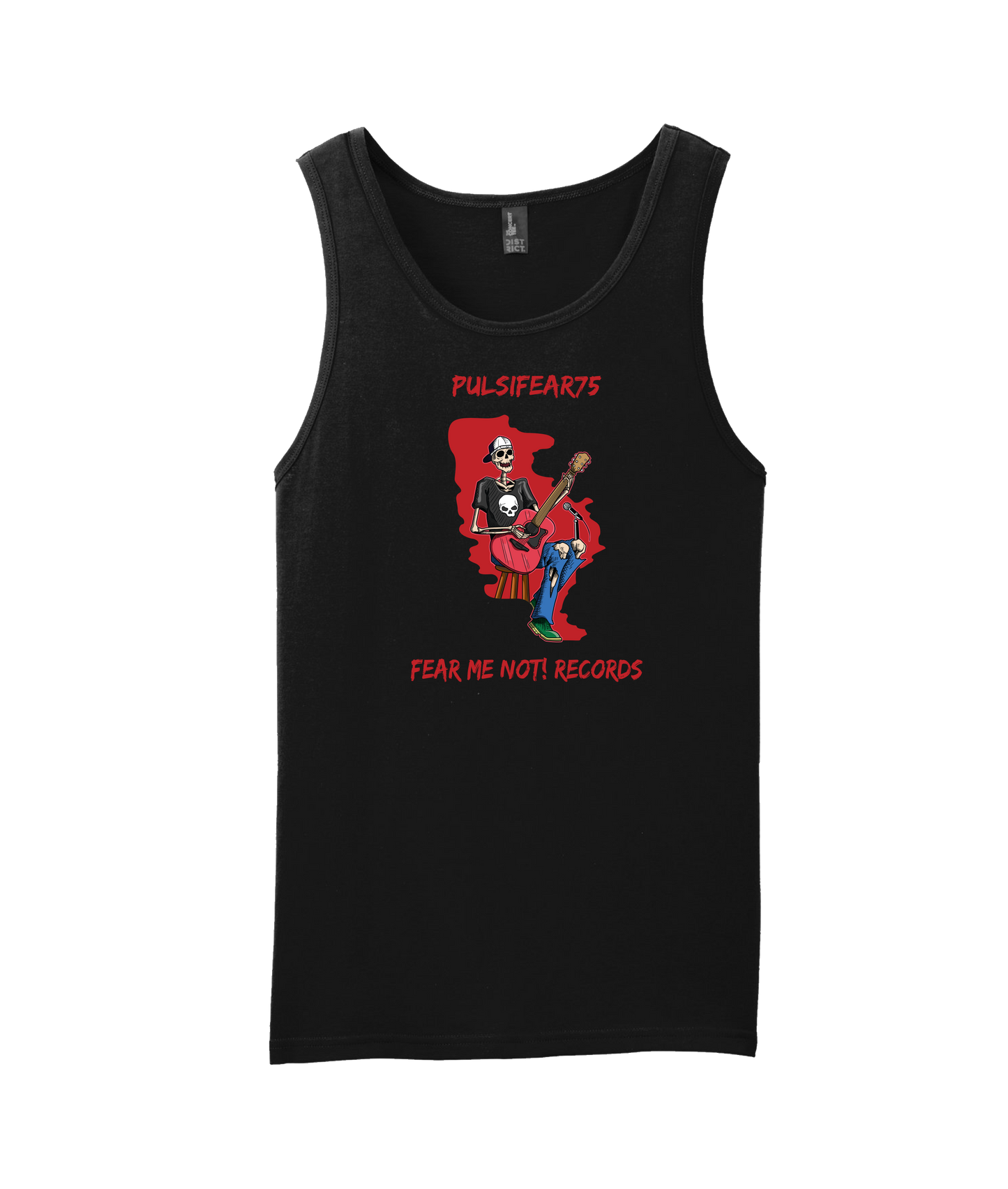 Mark Pulsipher Official - Fear Me Not! Records - Black Tank Top