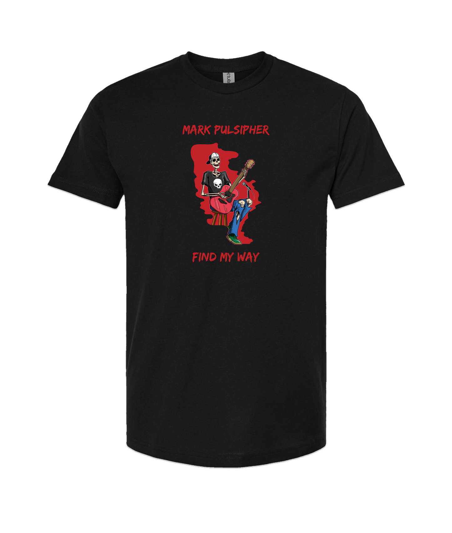 Mark Pulsipher Official - Find My Way - Black T-Shirt