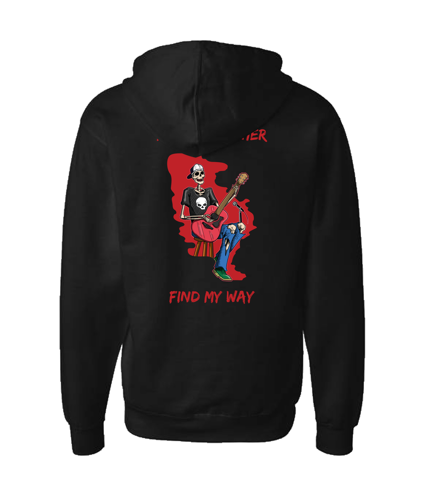 Mark Pulsipher Official - Find My Way - Black Zip Hoodie
