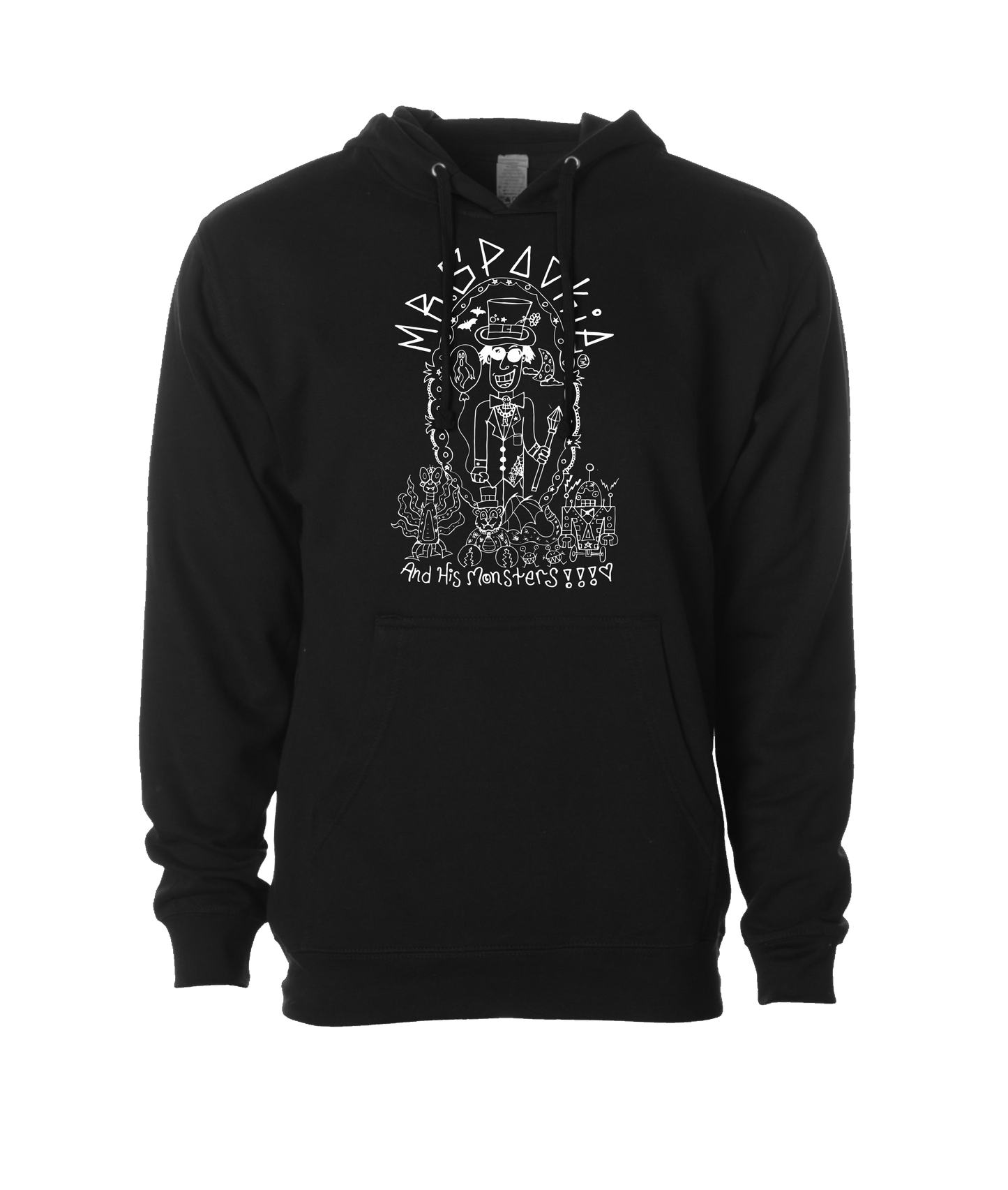Mr.Spookie - LOGO 1 - Black Hoodie