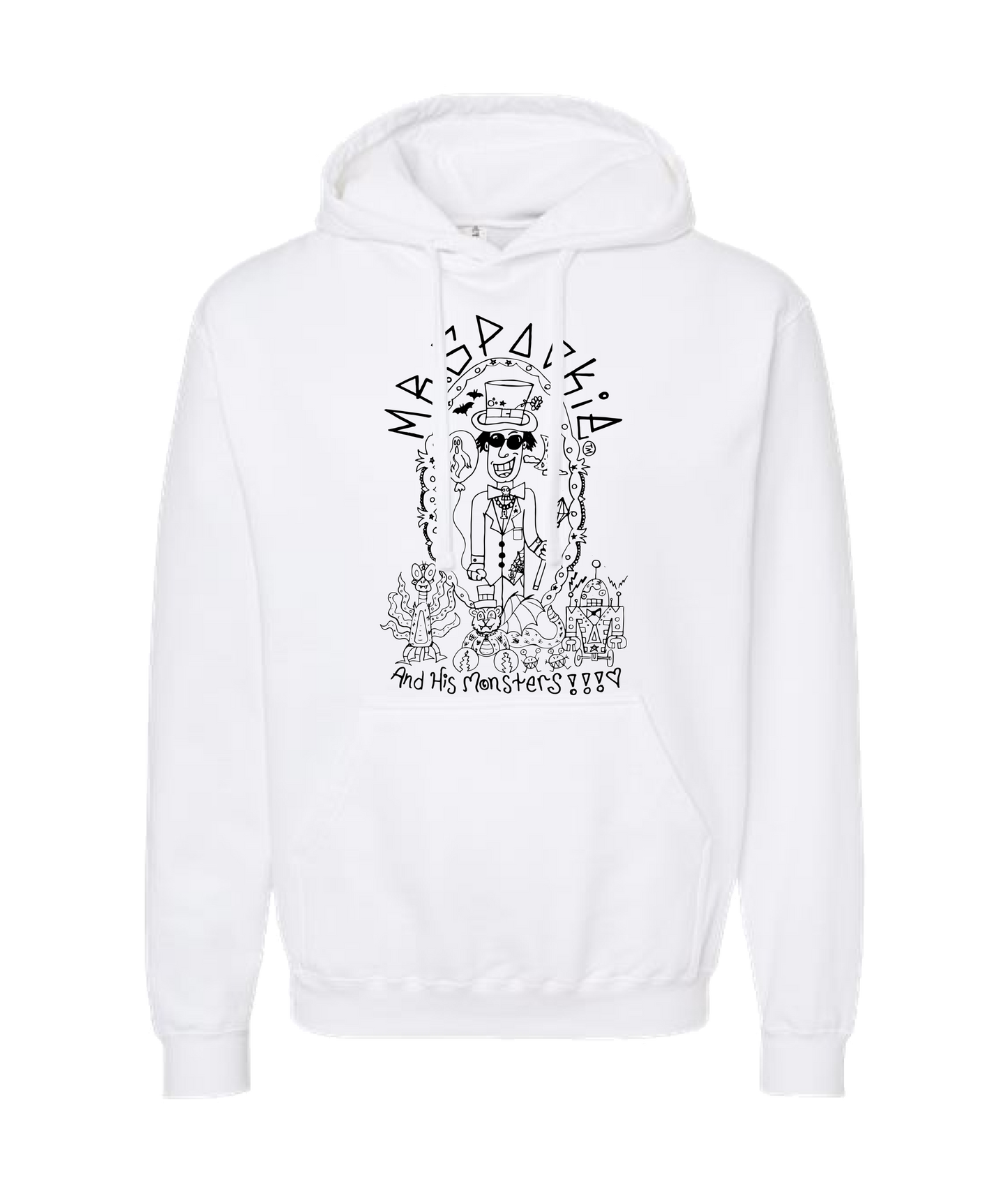 V-MRS - LOGO 1 - White Hoodie