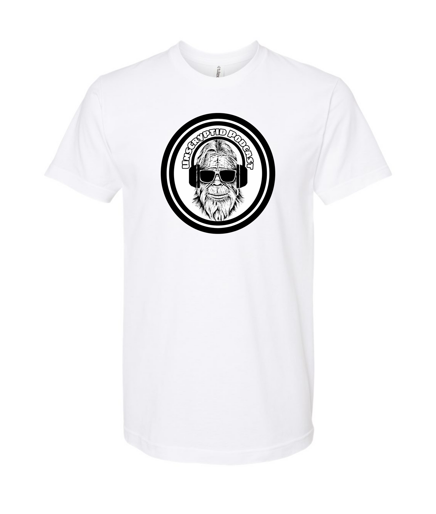 Mannimal Research - Sasquatch - White T-Shirt