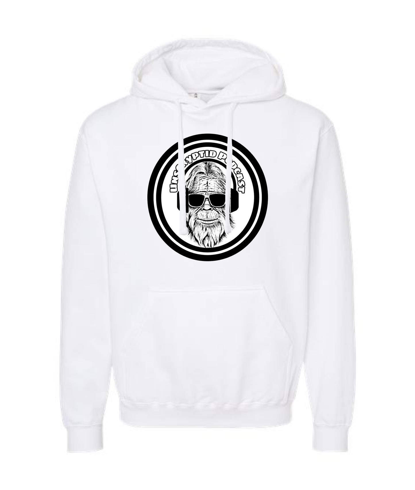 Mannimal Research - Sasquatch - White Hoodie