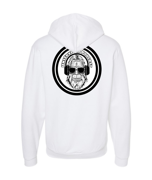 Mannimal Research - Sasquatch - White Zip Hoodie