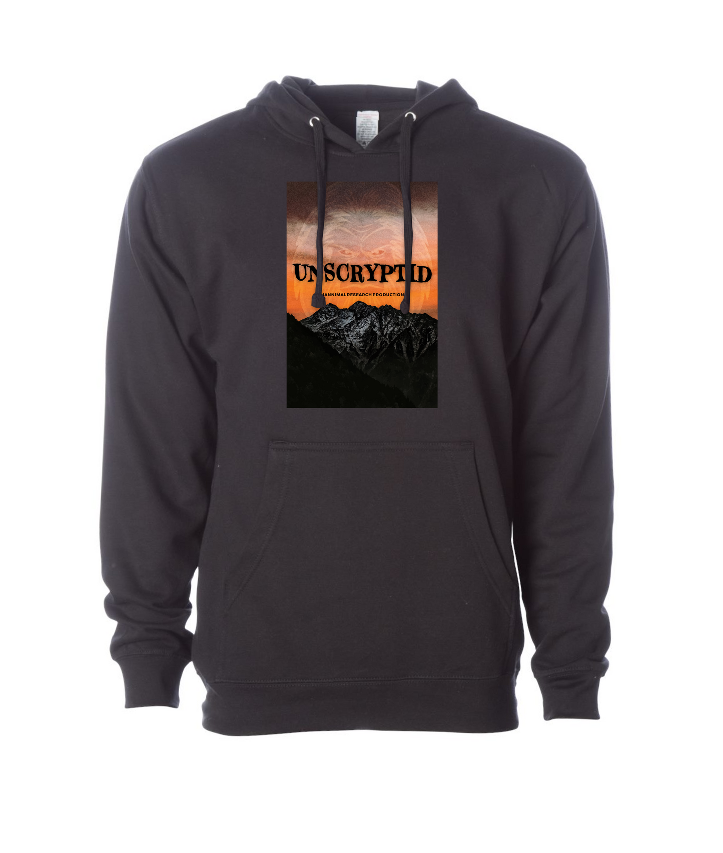 Mannimal Research - Unscryptid - Black Hoodie