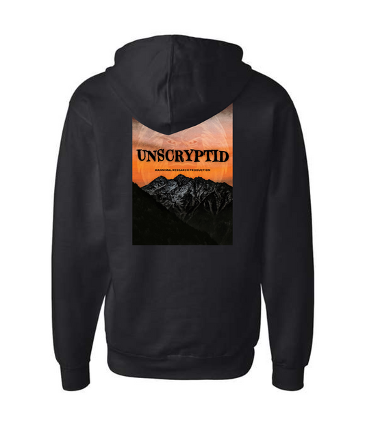 Mannimal Research - Unscryptid - Black Zip Hoodie
