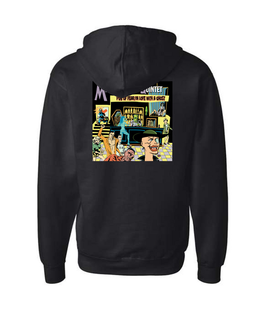Mal Thursday Quintet - Pub of Fear/In Love With a Ghoot - Black Zip Hoodie