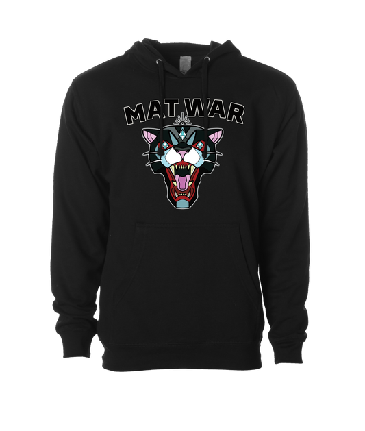 MAT WAR PRO WRESTLING - MAT CAT - Black Hoodie