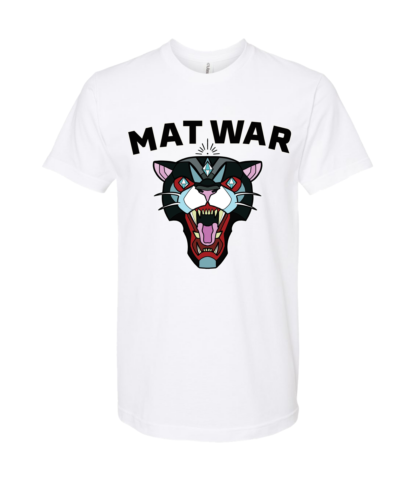 V-MWPWTOP - MAT CAT - White T Shirt