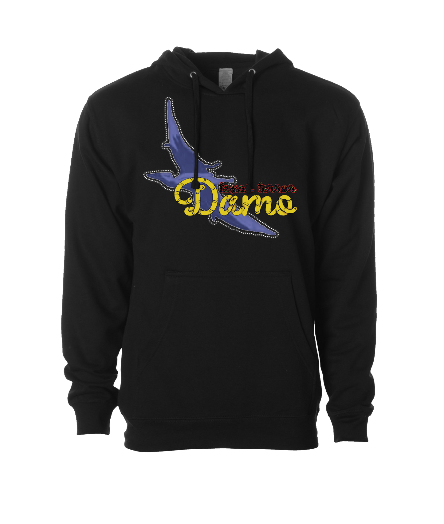 V-MWPWTOP - TEXAS TERROR - Black Hoodie