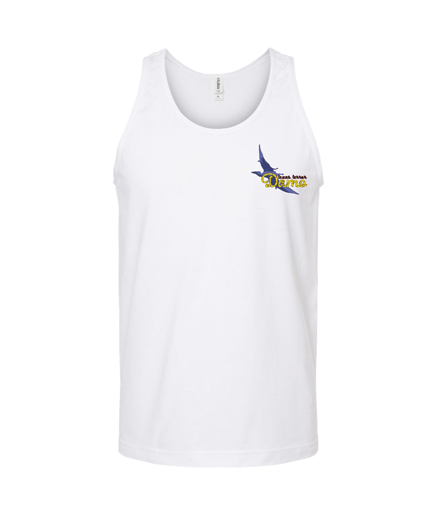 MAT WAR PRO WRESTLING - TEXAS TERROR - White Tank Top