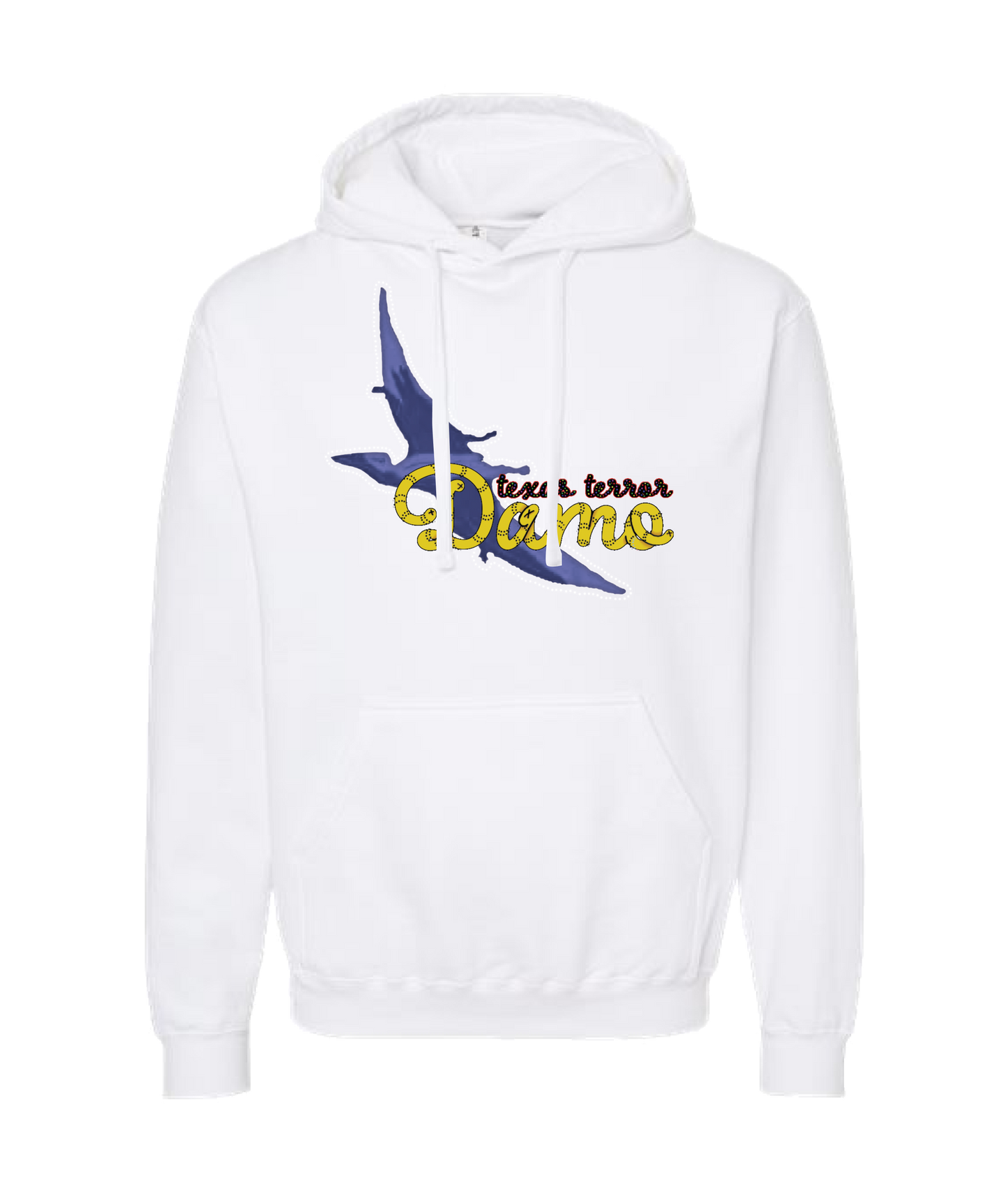 V-MWPWTOP - TEXAS TERROR - White Hoodie