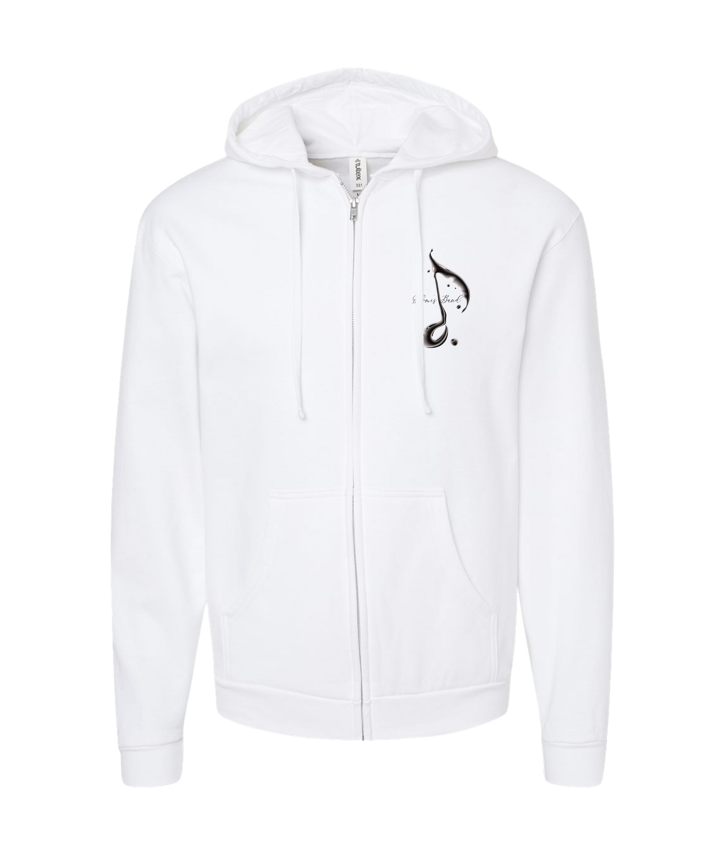 MobiWeb - Thomi’s Band - White Zip Up Hoodie