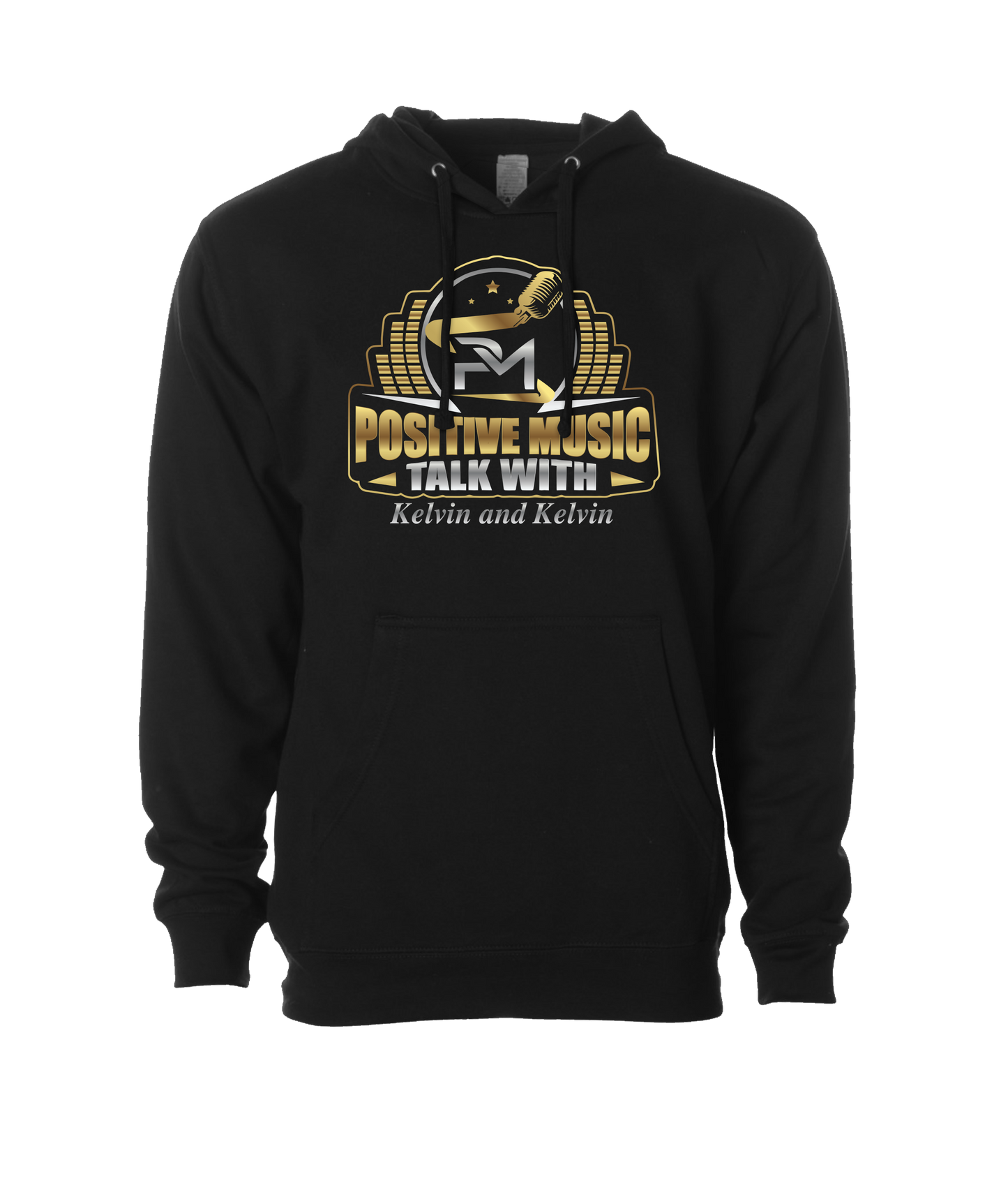 MobiWeb - Positive Music With Kelvin & Kelvin - Black Hoodie