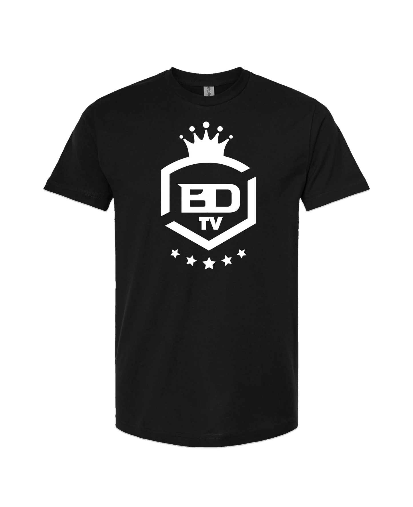 MobiWeb - BDTV Logo - Black T Shirt