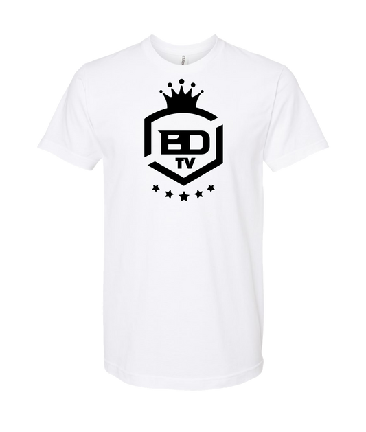 MobiWeb - BDTV Logo - White T Shirt
