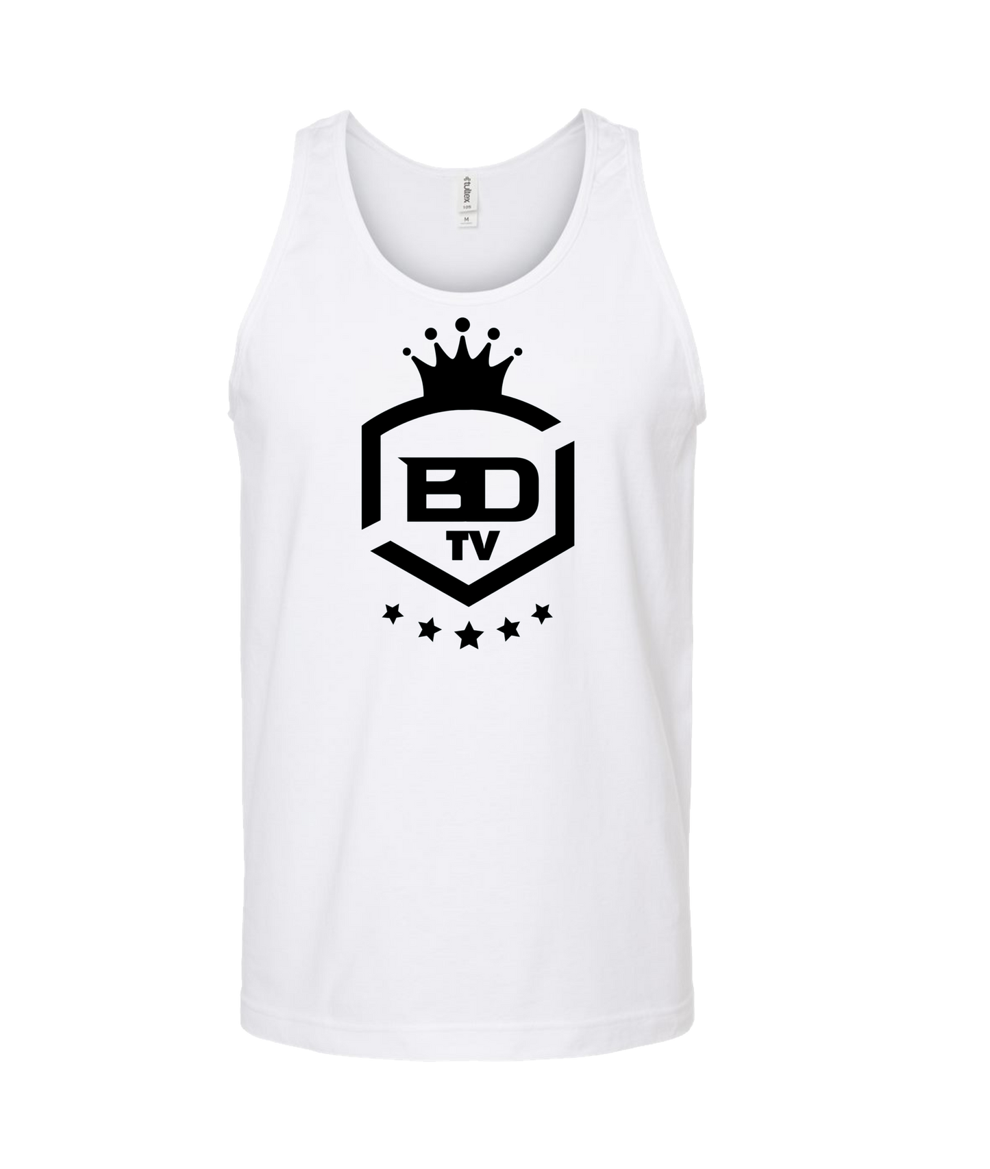 MobiWeb - BDTV Logo - White Tank Top
