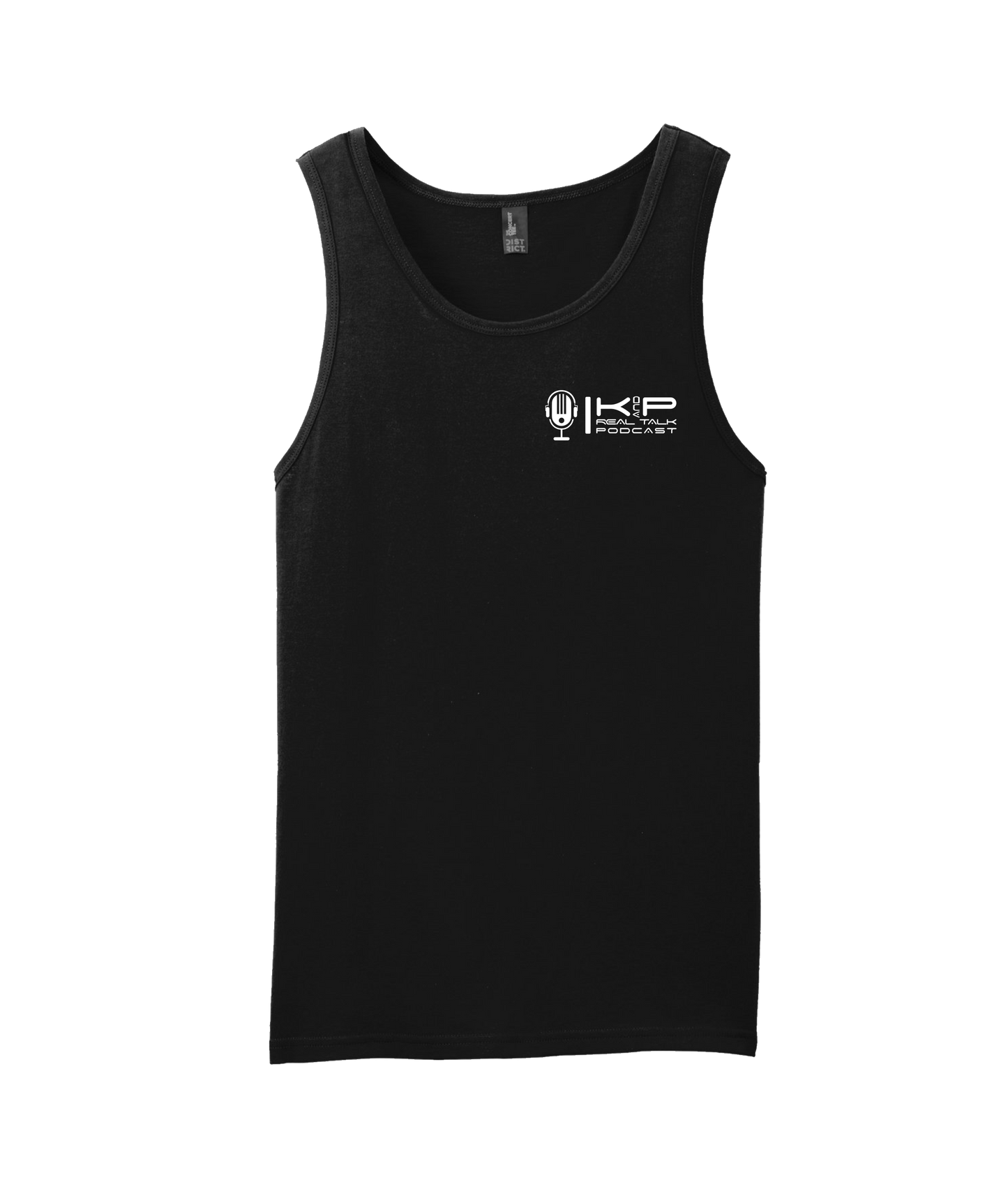 MobiWeb - K&P Real Talk - Black Tank Top