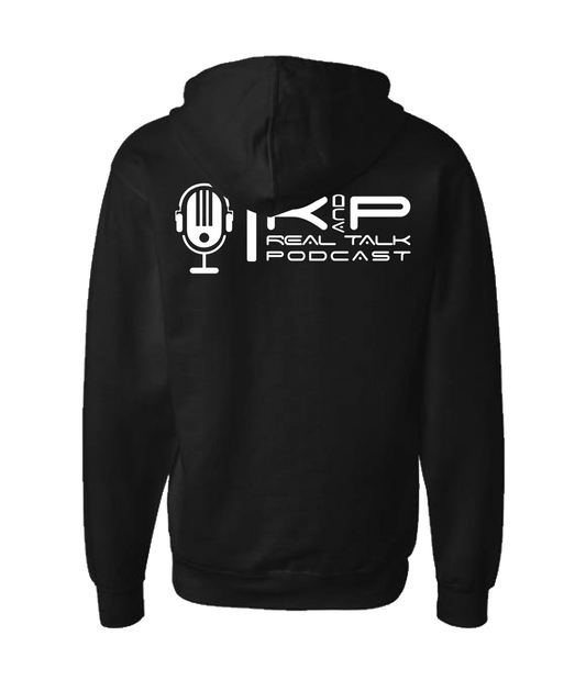 MobiWeb - K&P Real Talk - Black Zip Up Hoodie