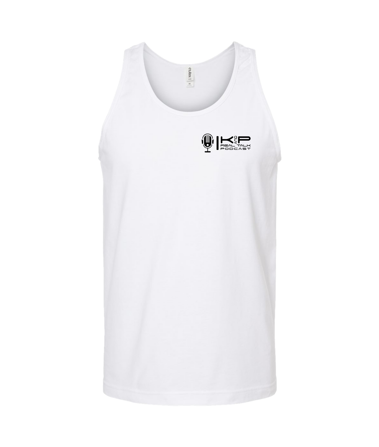 MobiWeb - K&P Real Talk - White Tank Top