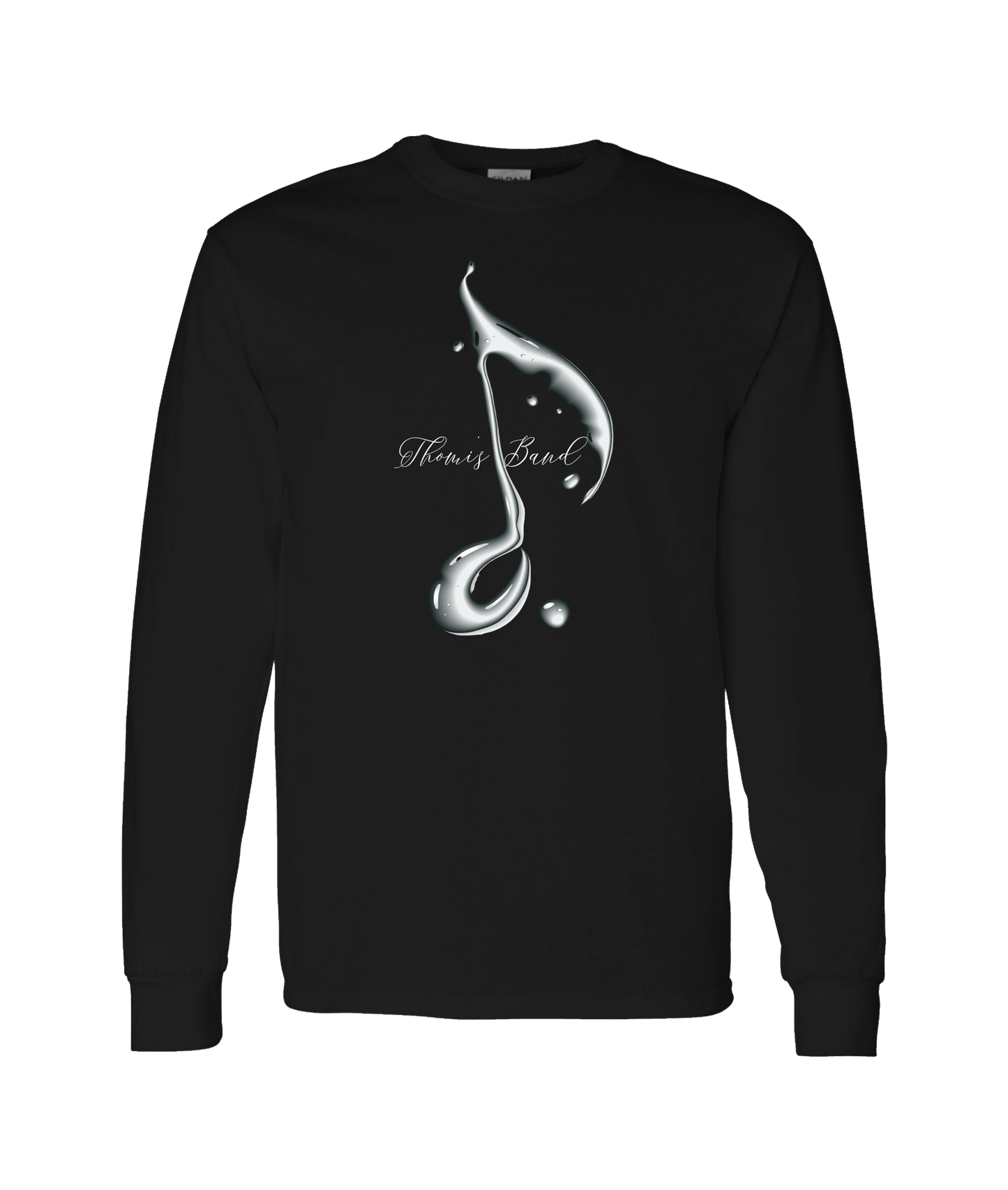 MobiWeb - Thomi’s Band - Black Long Sleeve T