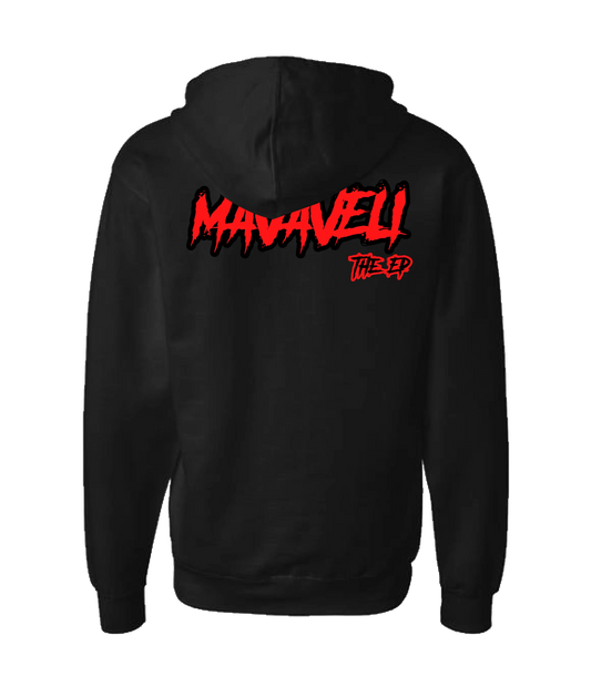 MXVERICK - Logo 2 - Black Zip Up Hoodie